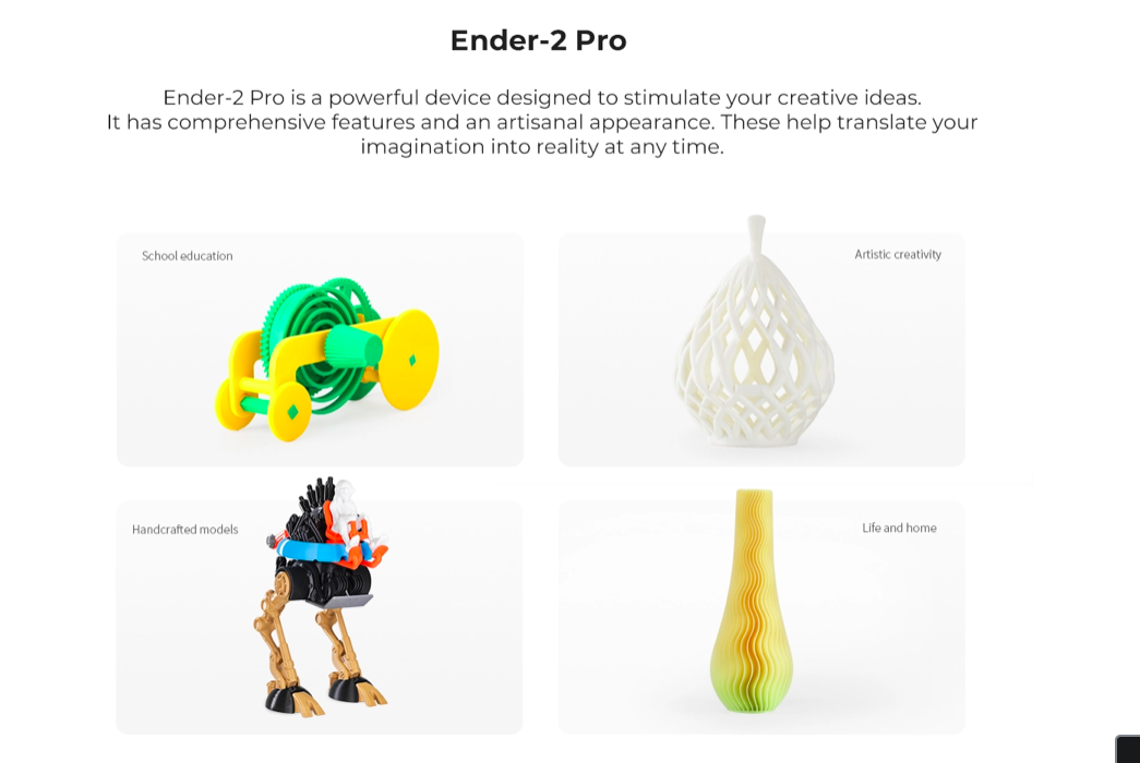 3D Printer Ender 2 Pro Creality 7