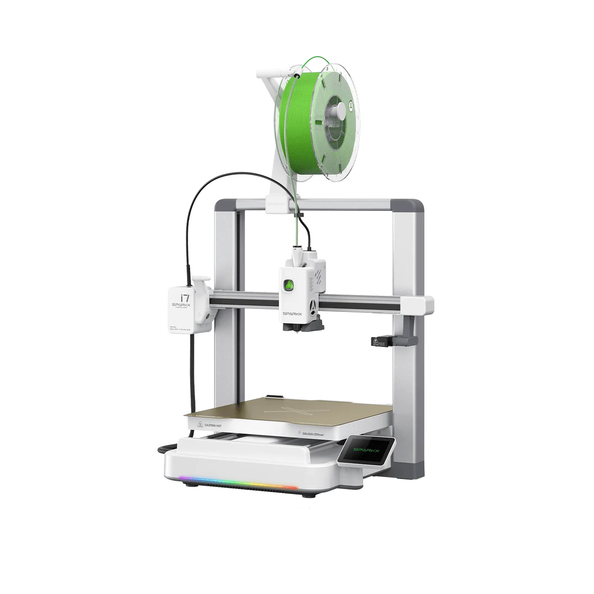 Imprimantă 3D Creality SPARKX i7 cu suport pentru filament și ecran tactil
