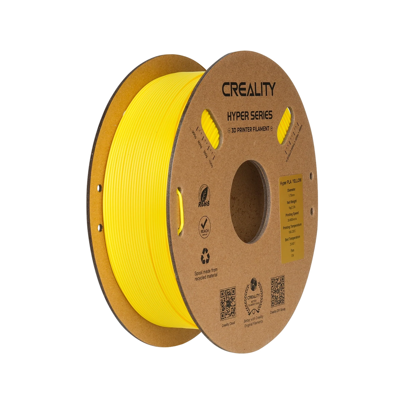 Creality Hyper-PLA — Filament 3D high-speed 1.75 mm, 1 kg