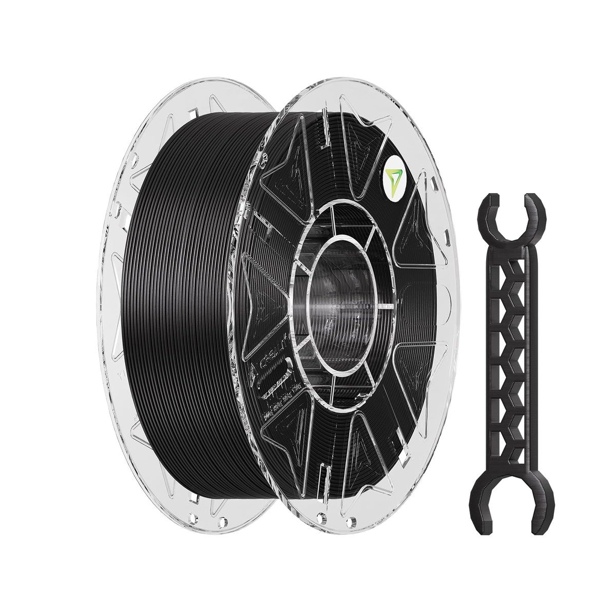 PAHT-CF Black – Filament Nylon cu Fibră de Carbon, 1.75 mm, 1 kg