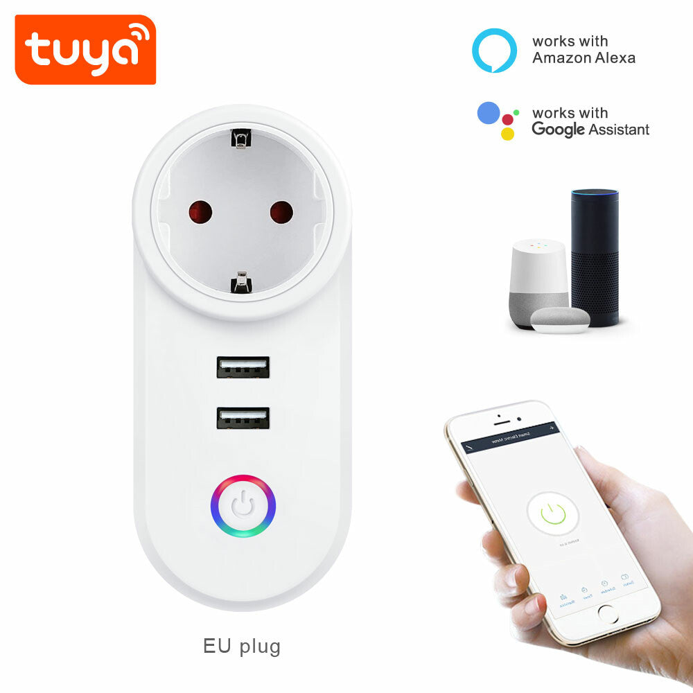 Adaptor Inteligent Pentru Priza Cu Intrari Usb Smart Home 1