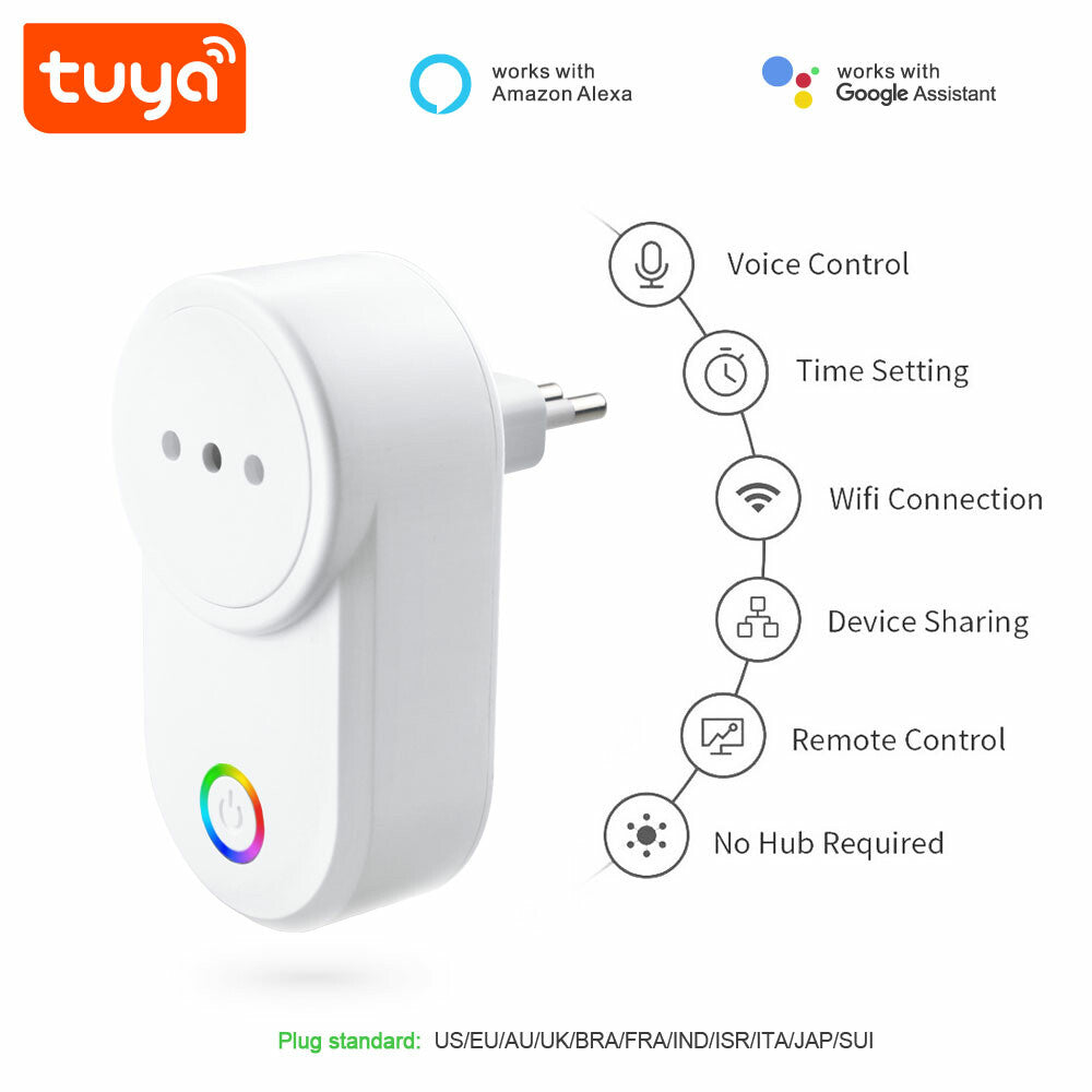 Adaptor Inteligent Pentru Priza Smart Home 2 3