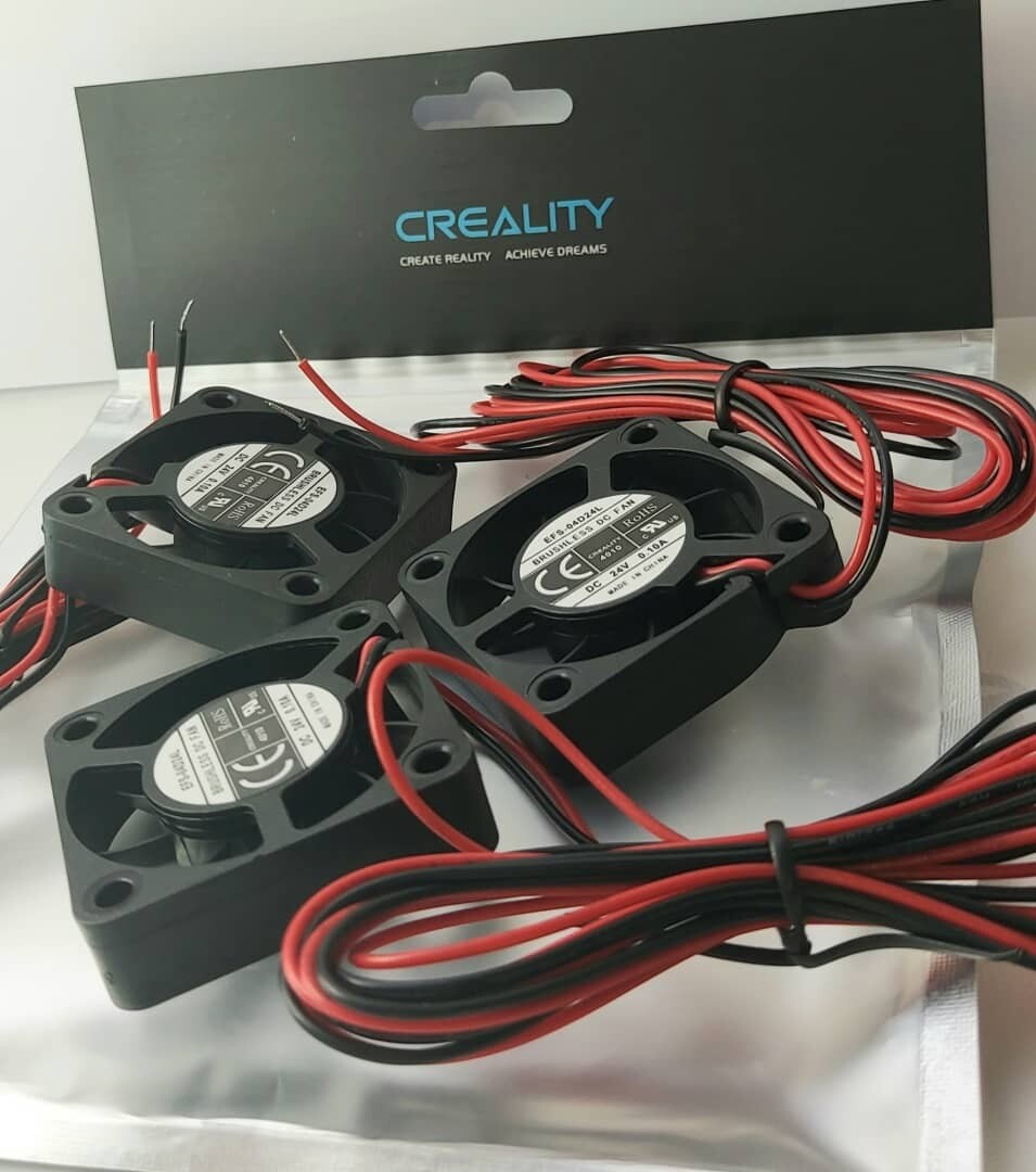 Axial Cooling Fan 4010 24 V 7000 R Min L 1400Mm Efs 04D24L Efs Without Terminal 3