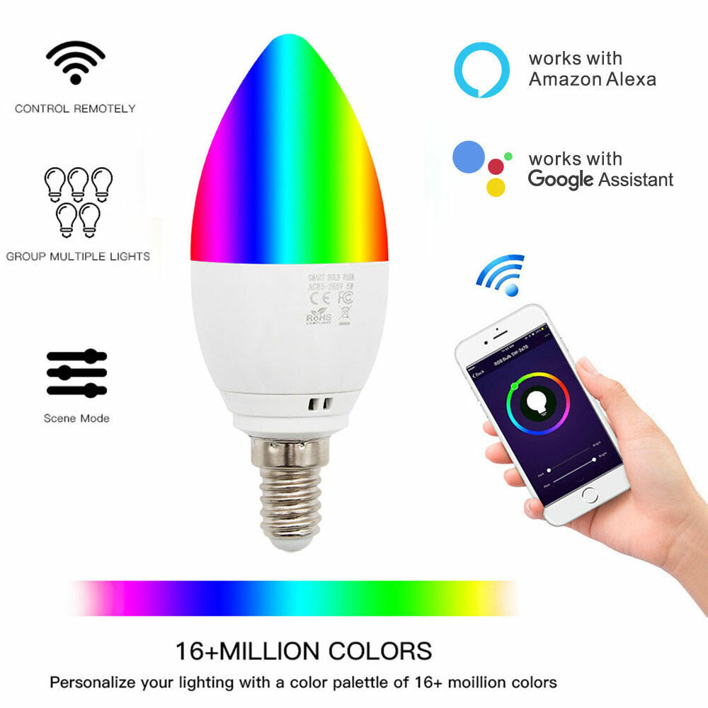 Bec Led Alungit 5W Smart Home 9