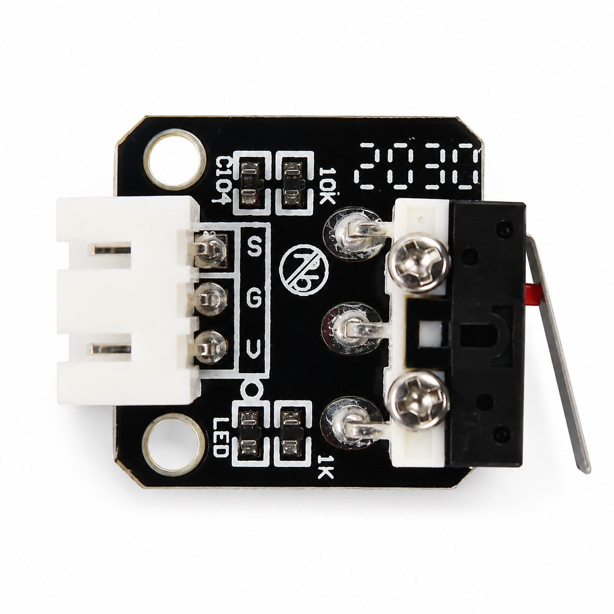Senzor de cap de cursă (endstop) cu 3 pini — Creality CR-10 / Ender-3
