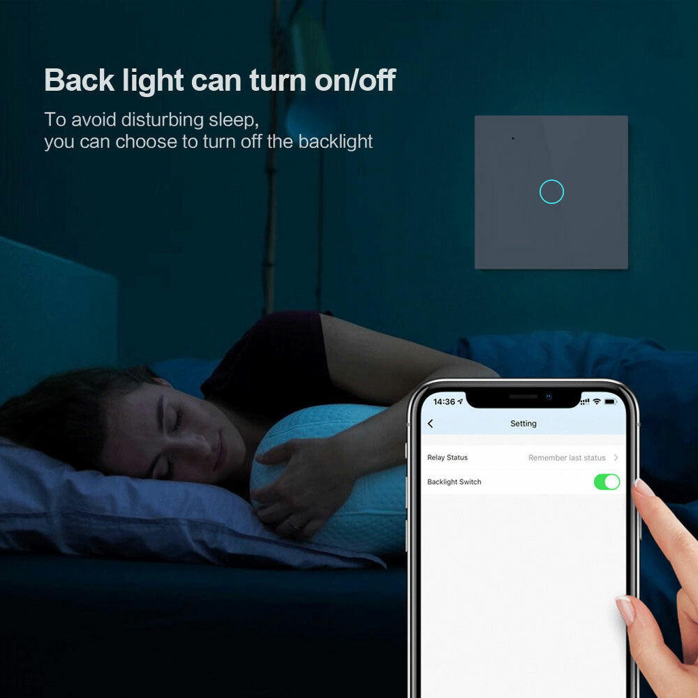 Intrerupator Inteligent 1 Buton Smart Home 6
