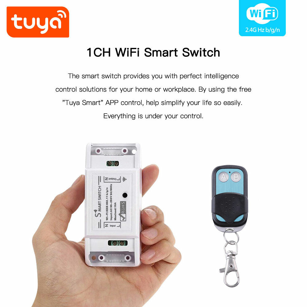 Intrerupator Inteligent Cu Telecomanda Smart Home 4
