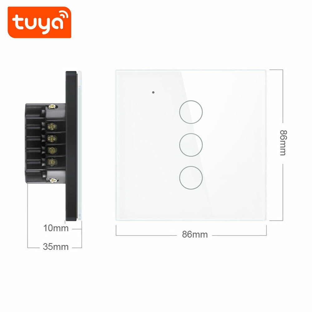 Intrerupator Inteligent Wifi 3 Butoane Smart Home 8