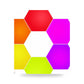 Tuya Lampă hexagonală RGB (set 6) — Panou LED inteligent WiFi