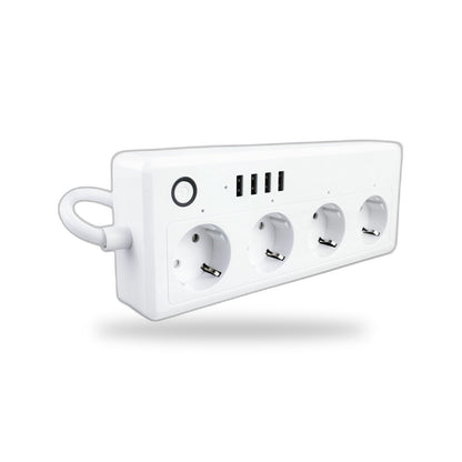 Tuya Prelungitor inteligent 1,5 m — Smart strip WiFi cu monitorizare