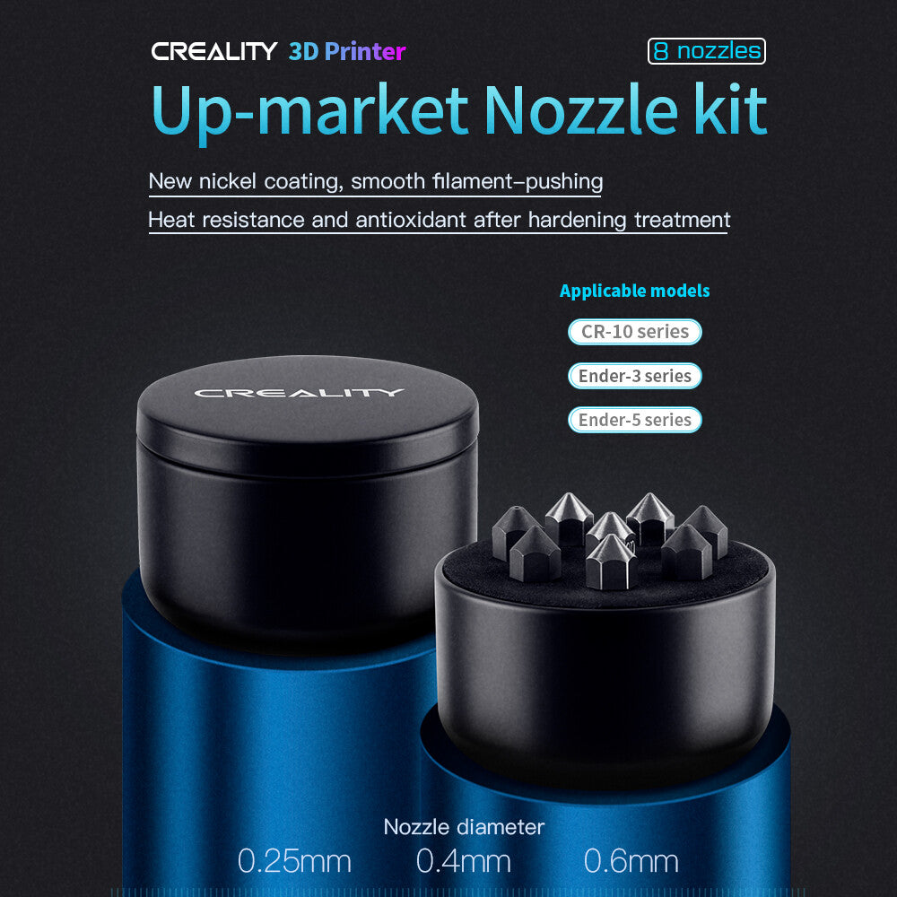 Up Market Nozzle Kit 3D Printing 1