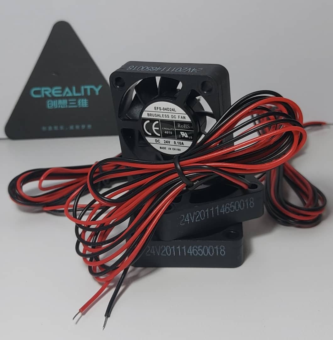 Axial Cooling Fan 4010 24V 7000r/min, L1400mm (EFS-04D24L) without ...
