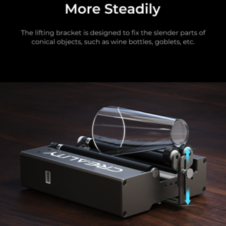 Alternative view of Dispozitiv rotativ Creality pentru gravura pe obiecte cilindrice